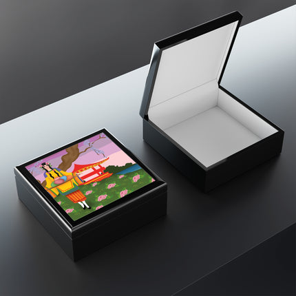 Elegance and Blooms Jewelry Box