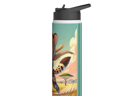 Swift Cheetah Stainless Steel Water Bottle, Standard Lid