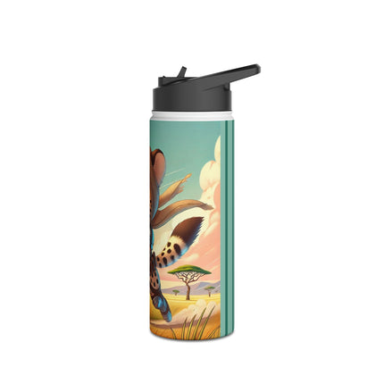 Swift Cheetah Stainless Steel Water Bottle, Standard Lid
