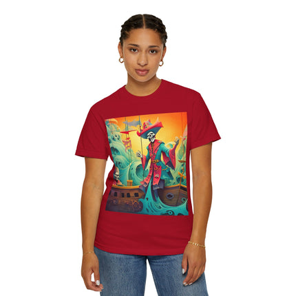 Skeleton Crew of the Misty Seas Unisex Garment-Dyed T-shirt