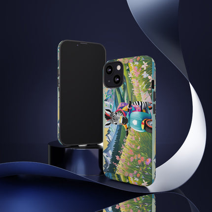 Stripes on Wheels Phone Cases