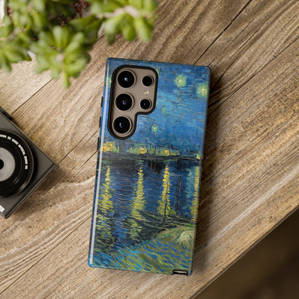 Starry Night Over the Rhone by Vincent Van Gogh Phone Cases