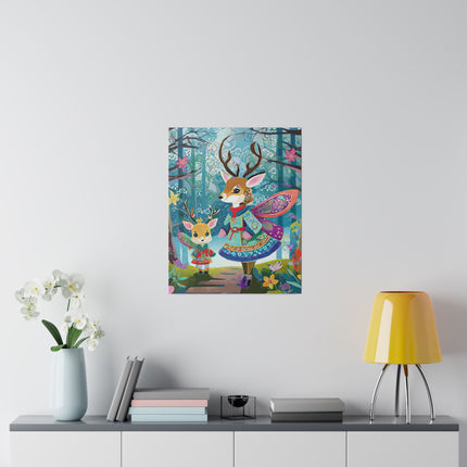 Enchanted Encounter Matte Canvas, Stretched, 0.75"