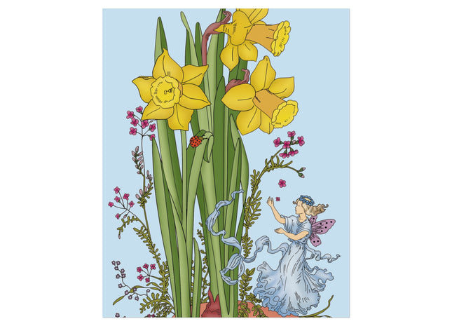 Daffodil Fairy Fine Art Posters