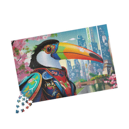 Cyber Toucan Chic Puzzle (110, 252, 520, 1014-piece)