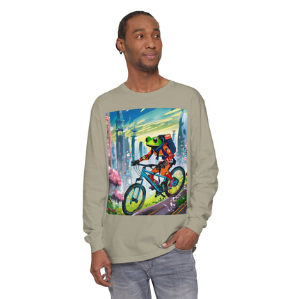 Cyberpunk Frog Long Sleeve T-Shirt