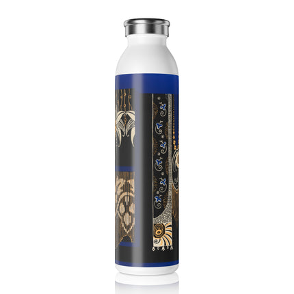 La décoration moderne dans le textile Pl. 4 by Gaston Charlet Slim Water Bottle