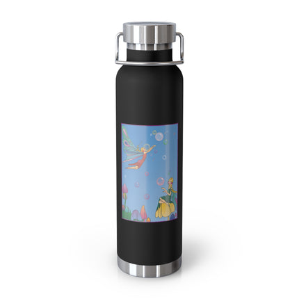 Blossoming Fairy Magic Copper Vacuum Insulated Bottle, 22 oz