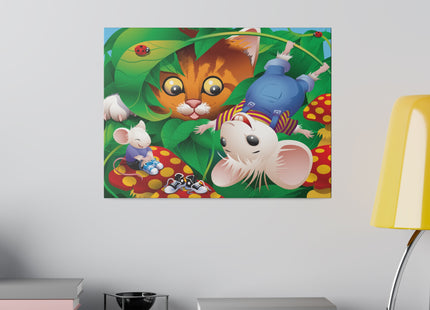 Whimsical Adventure Matte Canvas, Stretched, 0.75"