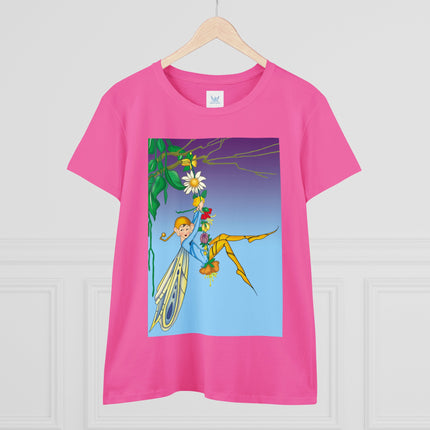 A Fairy’s Delight Women's Midweight Cotton Tee