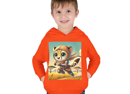 Swift Cheetah Toddler Pullover Fleece Hoodie