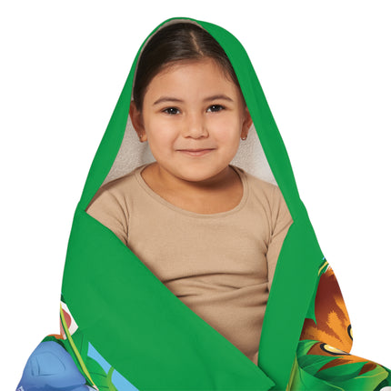 Whimsical Adventure Youth Hooded Towel