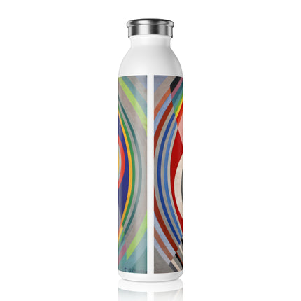 Rythme No. 1 by Robert Delaunay Slim Water Bottle