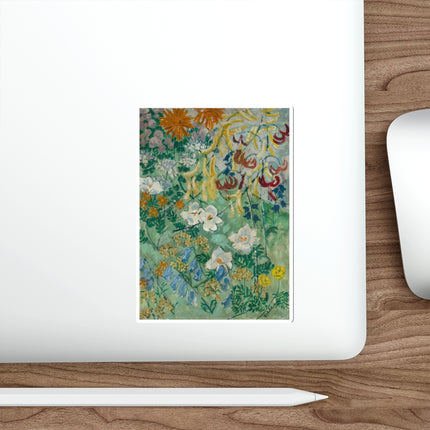 Flowers by August Babberger Die-Cut Stickers (5 Sizes)