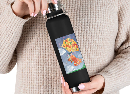 Flight of Blossoms Copper Vacuum Insulated Bottle, 22oz