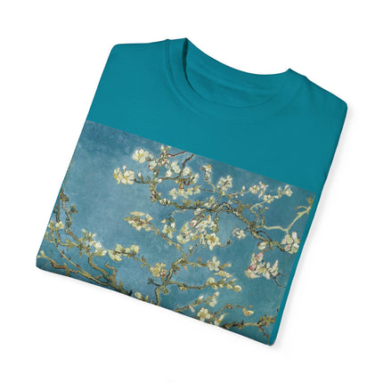 Almond Blossom by Vincent van Gogh Unisex Garment-Dyed T-shirt