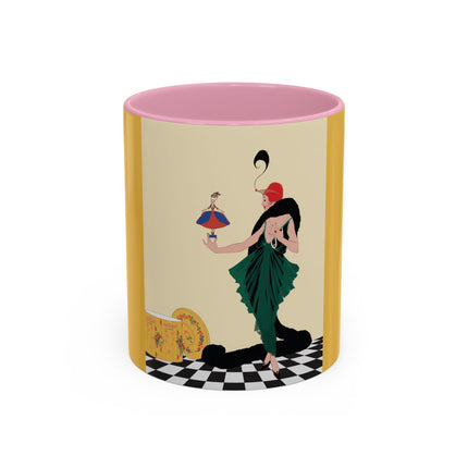 The Marionette Colorful Mugs – Theatrical Glamour & Cabaret Elegance