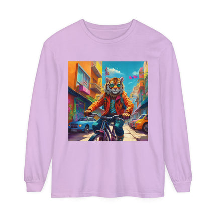 Urban Bike Ride Long Sleeve T-Shirt