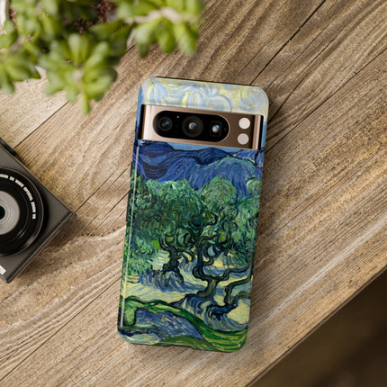 Olive Trees by Vincent Van Gogh Phone Cases