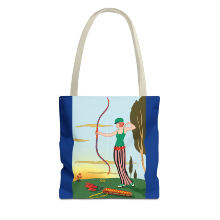 An Archer's Pursuit of Excellence Tote Bag (AOP)