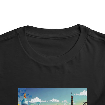 Crab Architect Toddler Short Sleeve Tee