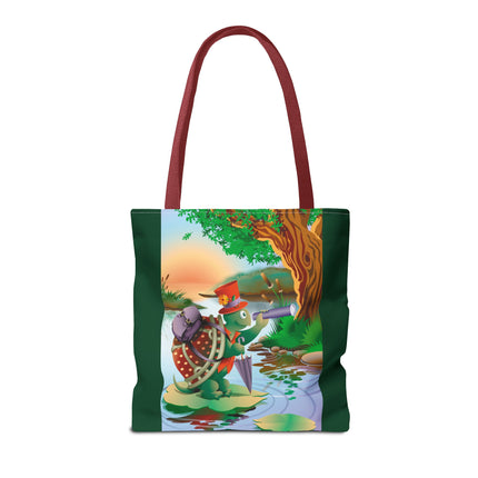 Turtle's Journey Tote Bag (AOP)