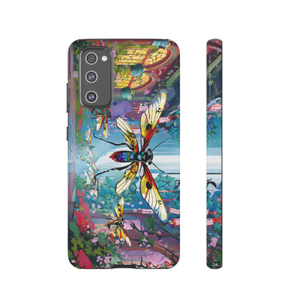 Neon Swarm Phone Cases