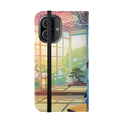🎧🦜 Parrot DJ Flip Case – Neon Beats & Cyber Groove