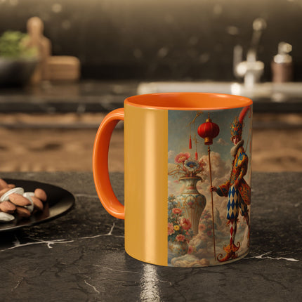 The Ornamental Jester Colorful Mugs (11oz, 15oz)