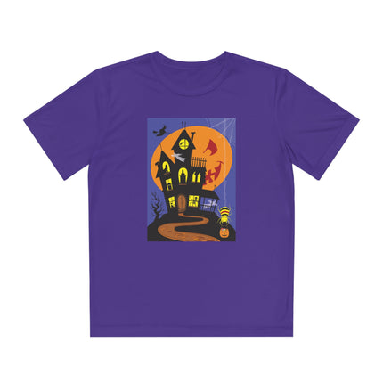 Halloween Night at the Haunted House Youth Competitor Tee