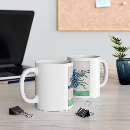Irises by Vincent Van Gogh Ceramic Mug (11oz, 15oz)