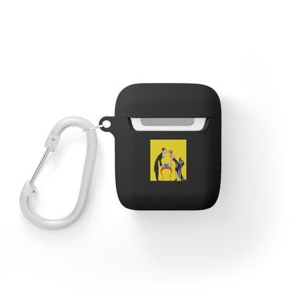 Golden Embrace – 1920s Art Deco AirPods Case