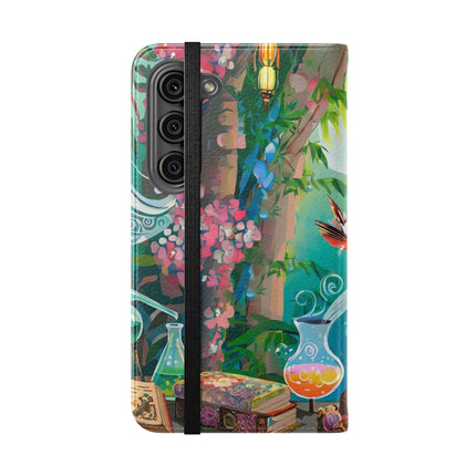 🦉✨ Owl's Magical Workshop Flip Case – Enchanted Wisdom & Arcane Wonder