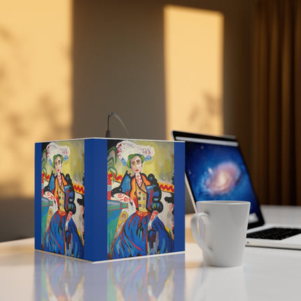 A Mulher by Amadeo de Souza-Carosa Light Cube Lamp