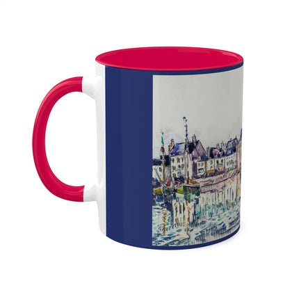 Le Croisic by Paul Signac Colorful Mugs, 11oz