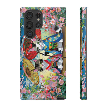Kimono Kitties Phone Cases