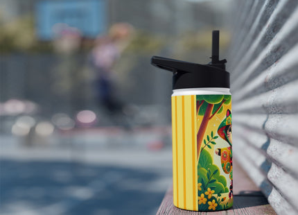 Firefly Dance on Wheels Stainless Steel Water Bottle, Standard Lid