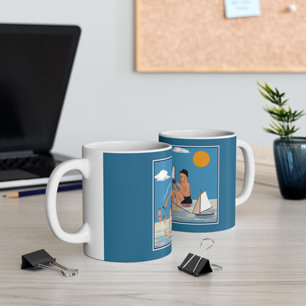 Beachside Shenanigans Ceramic Mug 11oz