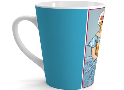 The Enchanting Painter: A Fairy's Artistic Touch Latte Mug