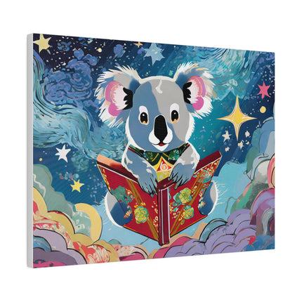 Cute Koala Matte Canvas, Stretched, 0.75"