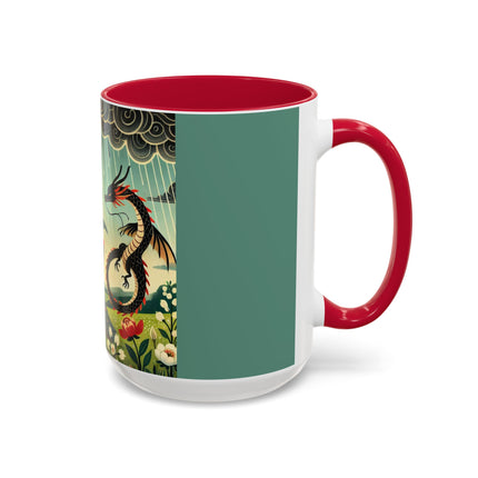 The Dragon Fairy’s Stride Colorful Mugs (11oz, 15oz)