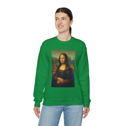 Mona Lisa by Leonardo da Vinci Unisex Heavy Blend™ Crewneck Sweatshirt