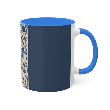 Examples of Chinese Ornament, Pl.18 by Owen Jones Colorful Mugs, 11oz