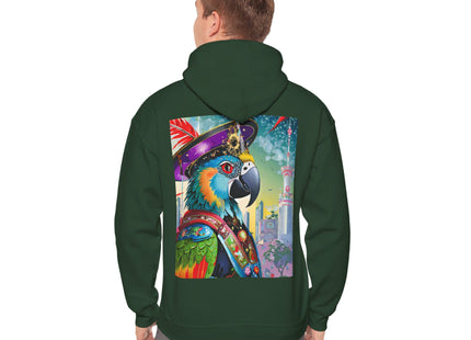 The Parrot Aristocrat – Heavy Blend™ Hooded Sweatshirt