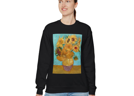 Vase with Twelve Sunflowers by Vincent Van Gogh Heavy Blend™ Crewneck Sweatshirt