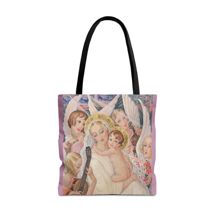 Madonna with Child by Gerda Wegener Tote Bag (AOP)