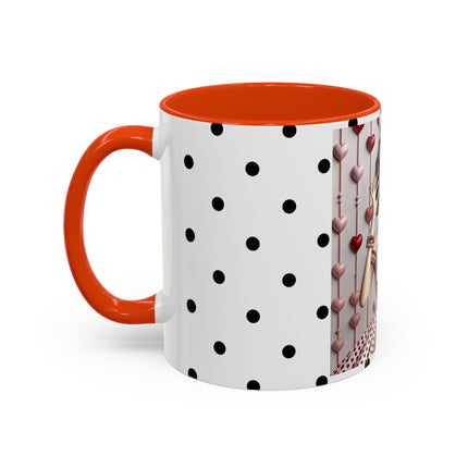 Fashionably Yours, XOXO Colorful Mugs (11oz, 15oz)