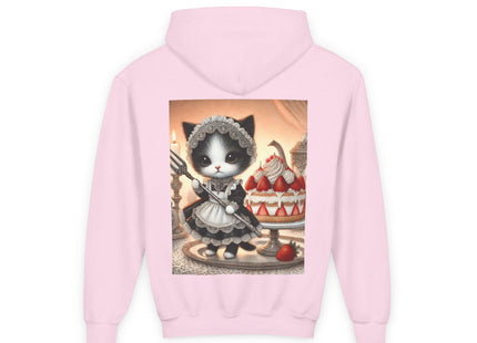 Patisserie Kitten Youth Heavy Blend Hooded Sweatshirt