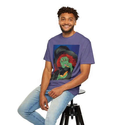 Mirror, Mirror A Witch's Touch Unisex Garment-Dyed T-shirt
