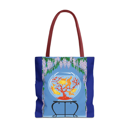 Aquatic Symphony Tote Bag (AOP)